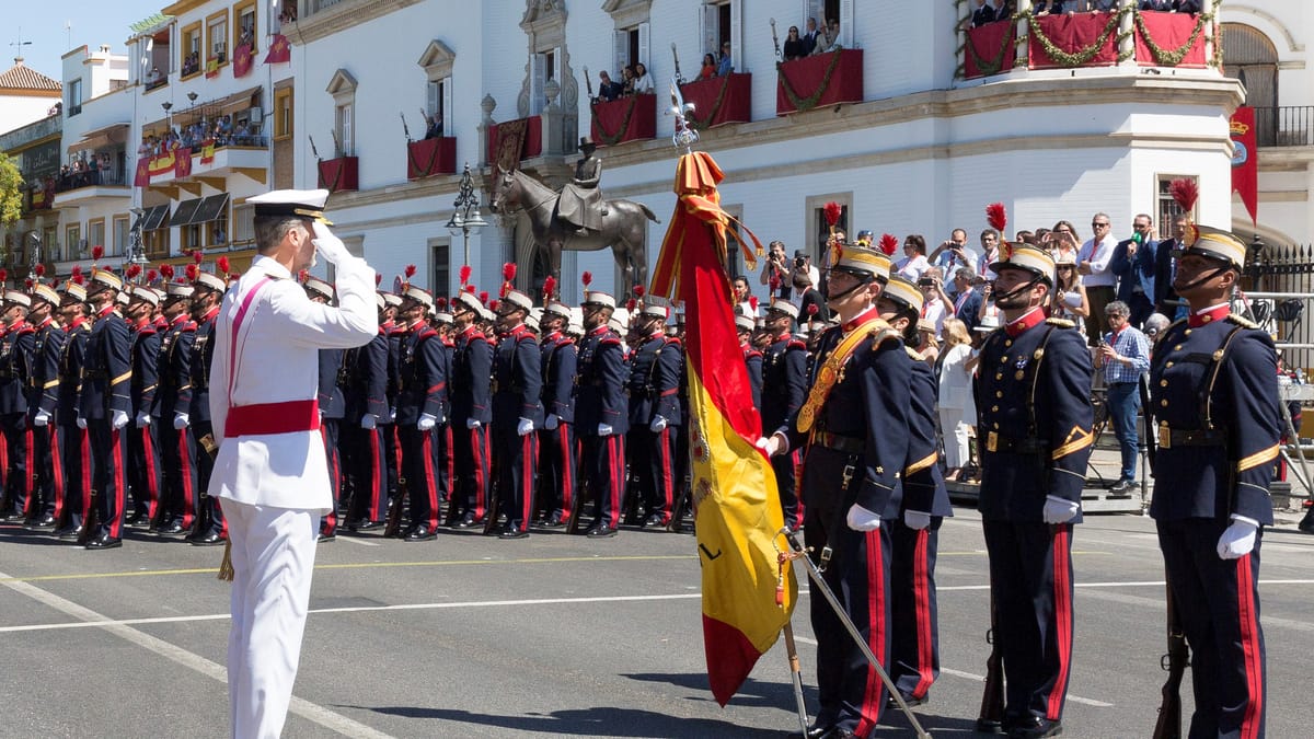 Imagen de archivo de un desfile del Día de las Fuerzas Armadas españolas. Foto: defensa.gob.es