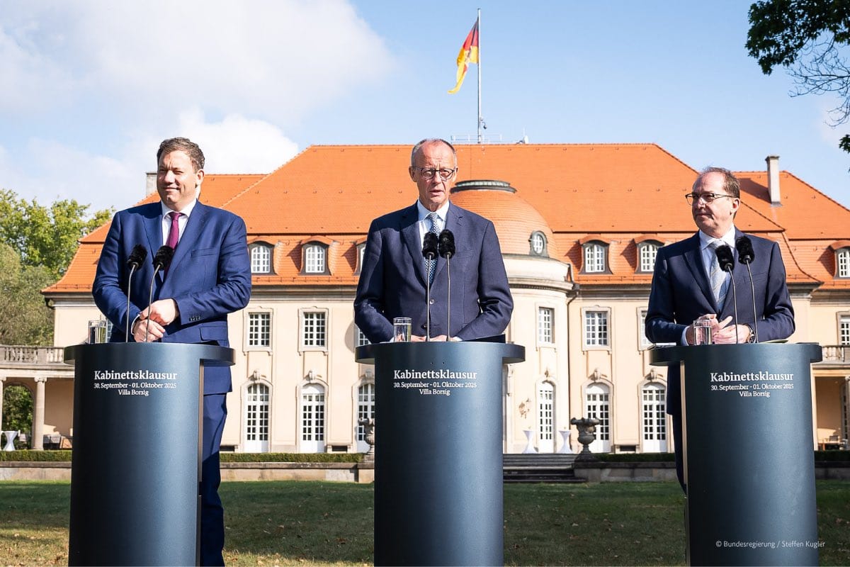 Imagen de archivo de los líderes de la coalición de gobierno de Alemania. Foto: @bundeskanzler