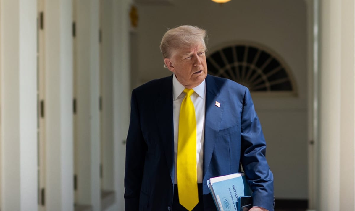 Imagen de archivo de Donald Trump. Foto: @WhiteHouse (X)