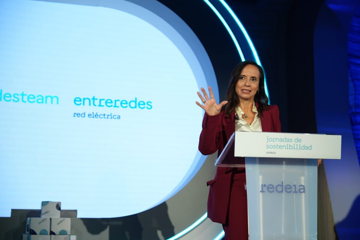 Beatriz Corredor, presidenta de Redeia. Foto: @RedeiaCorp (X)