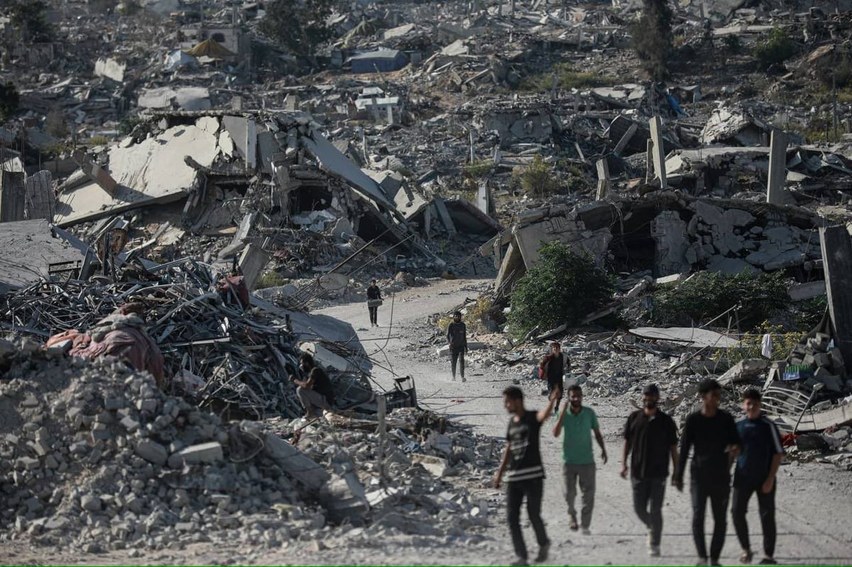 Beit Lahia, Gaza. Foto: @GazaAlertsOn (X)