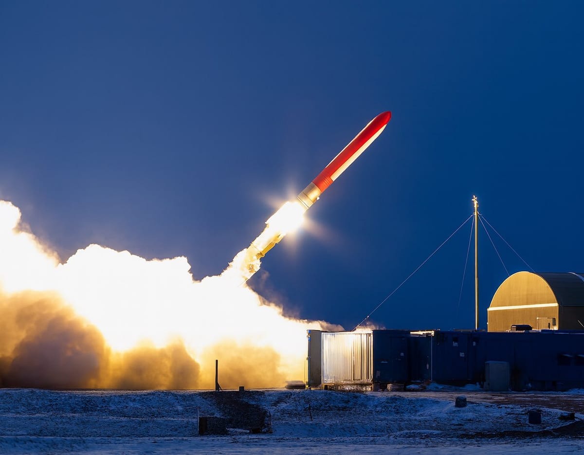 Test del nuevo misil nuclear ruso Burevestnik. Foto: vía Ilmessaggero.it 