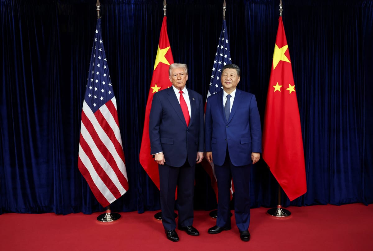 Reunión entre Donald Trump y Xi Jinping. Foto: Nikkei Asia