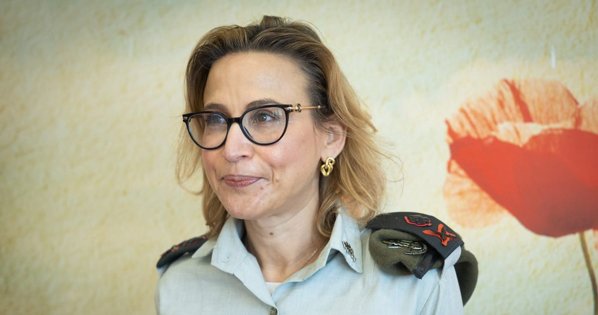 La jefa legal de las Fuerzas de Defensa de Israel, Yifat Tomer-Yerushalmi. Foto: vía @MrPropagande (X)