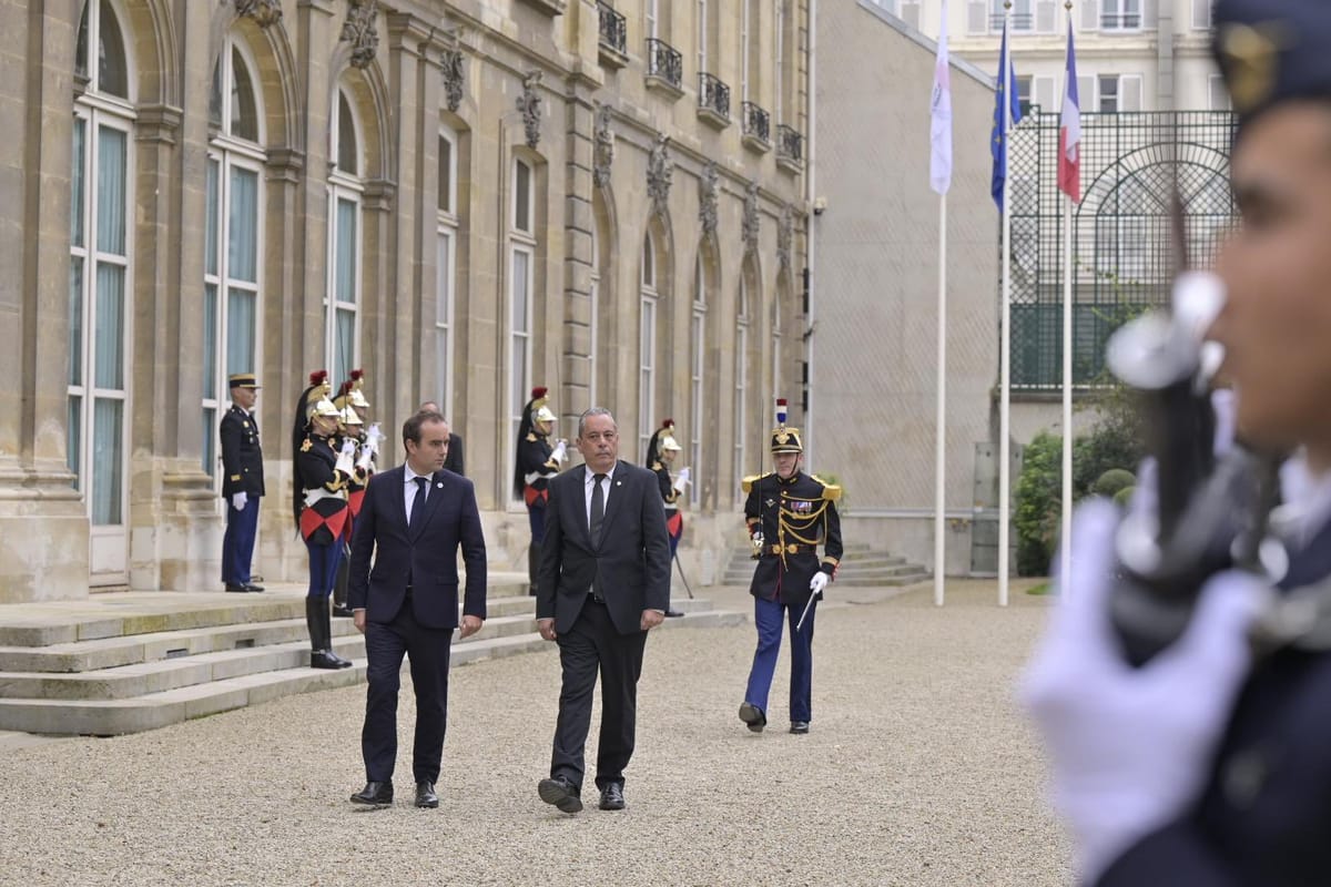 Imagen de archivo de Sébastien Lecornu. Foto: @SebLecornu (X)