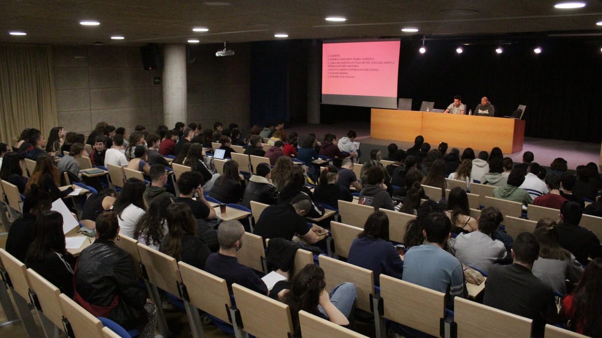 Imagen de archivo de la Herri Unibertsitatea de 2025. Foto: @HUnibertsitatea (X)
