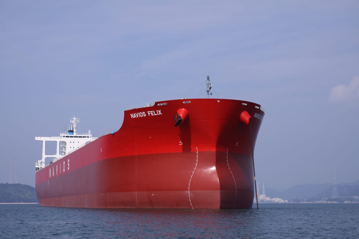Imagen de archivo del Navios Felix. Foto: shipbuild2.exblog.jp