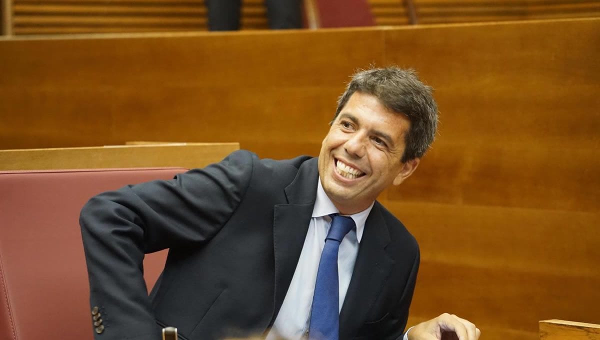 Imagen de archivo de Carlos Mazón, president de la Generalitat Valenciana. Foto: vía consalud.es