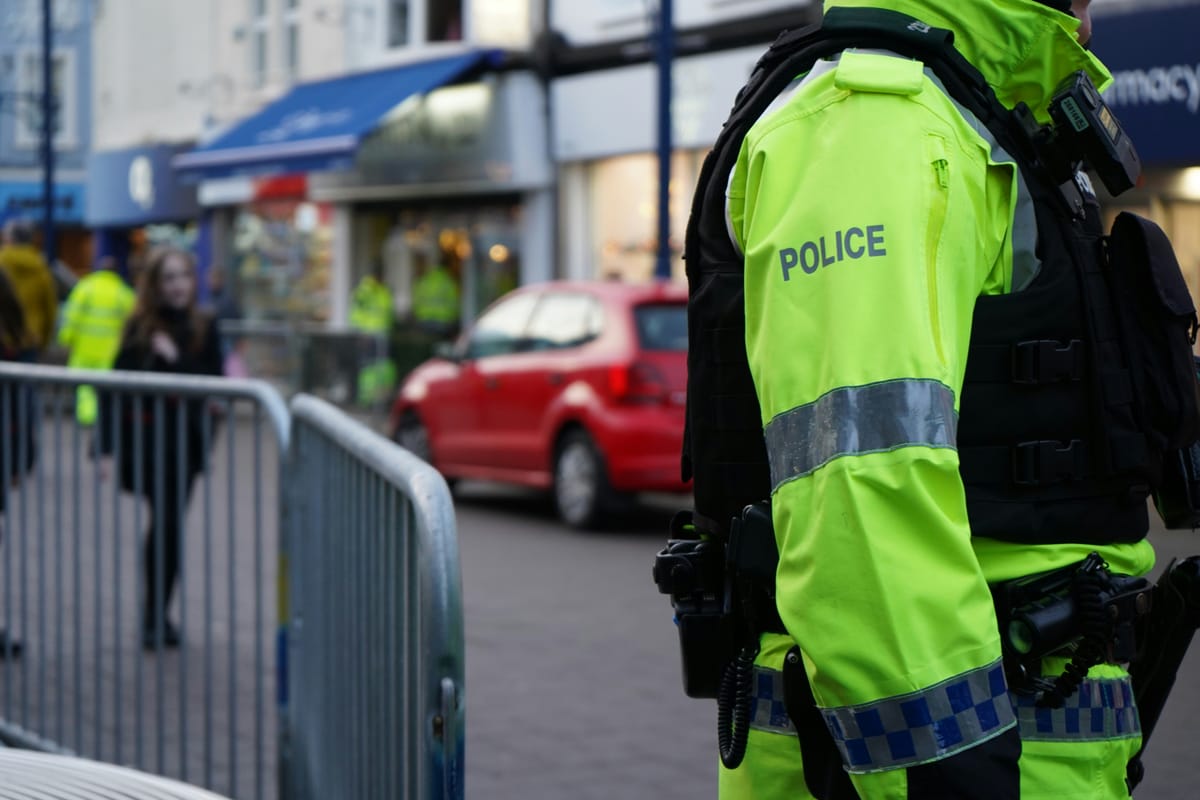 Imagen de archivo de la policía británica. Foto: Geoffrey Moffett/Unsplash
