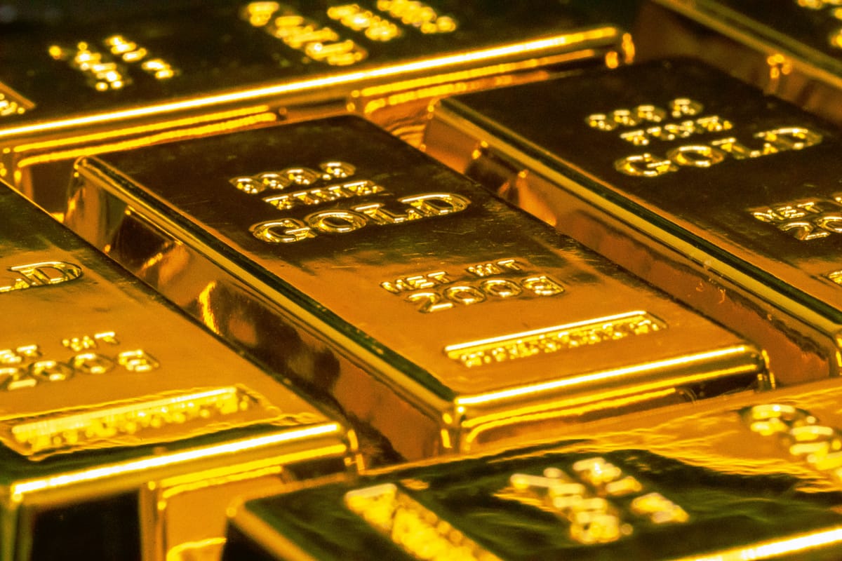 Imagen de archivo de lingotes de oro. Foto: pokmer/Unsplash
