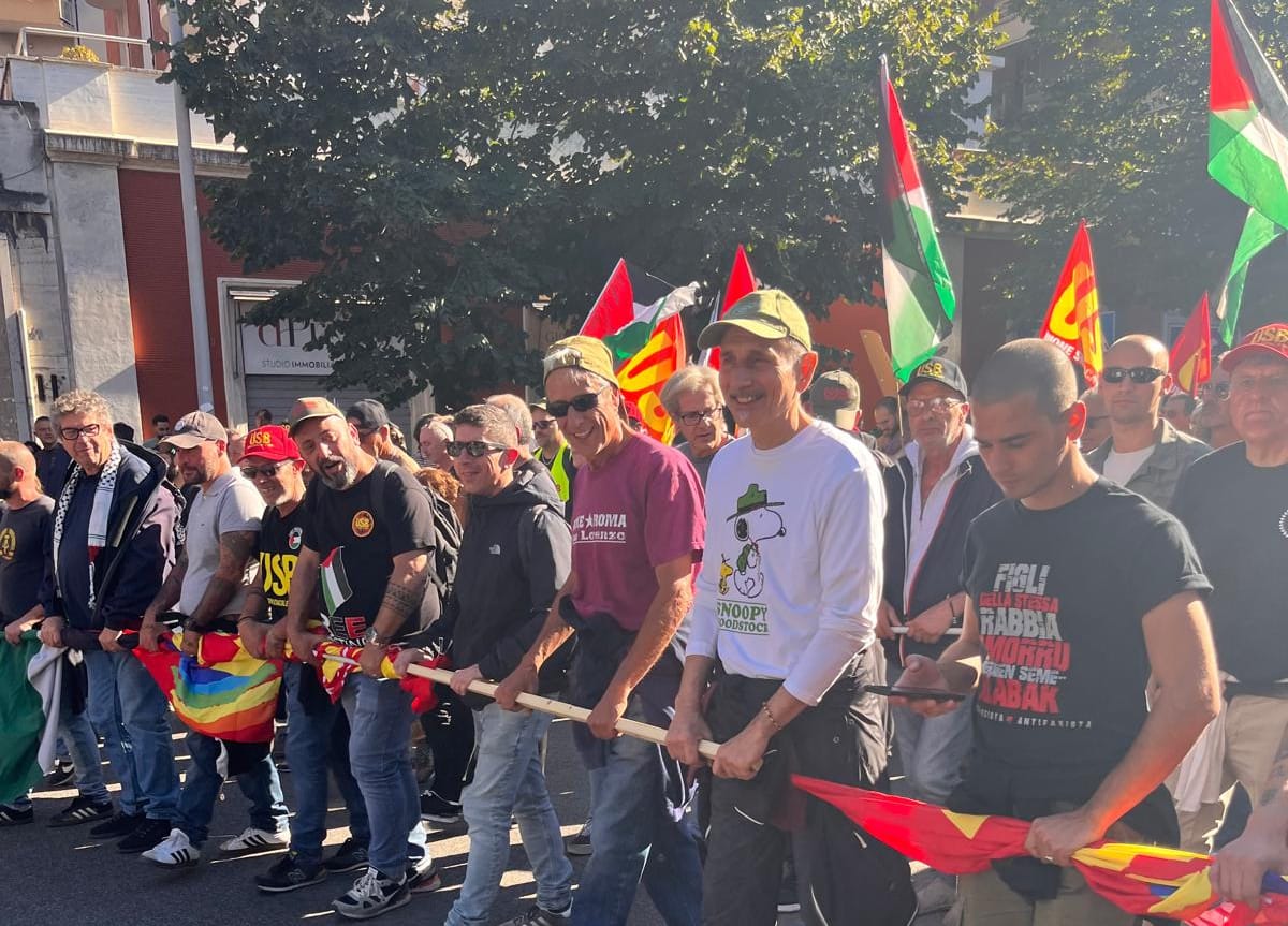 Imagen de archivo de una protesta del sindicato USB. Foto: USB/OSS Repressione