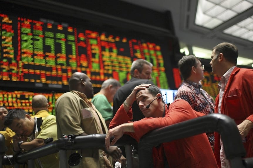 Imagen de archivo de la bolsa de Nueva York tras la caída de Lehman Brothers en 2008. Foto: Reuters