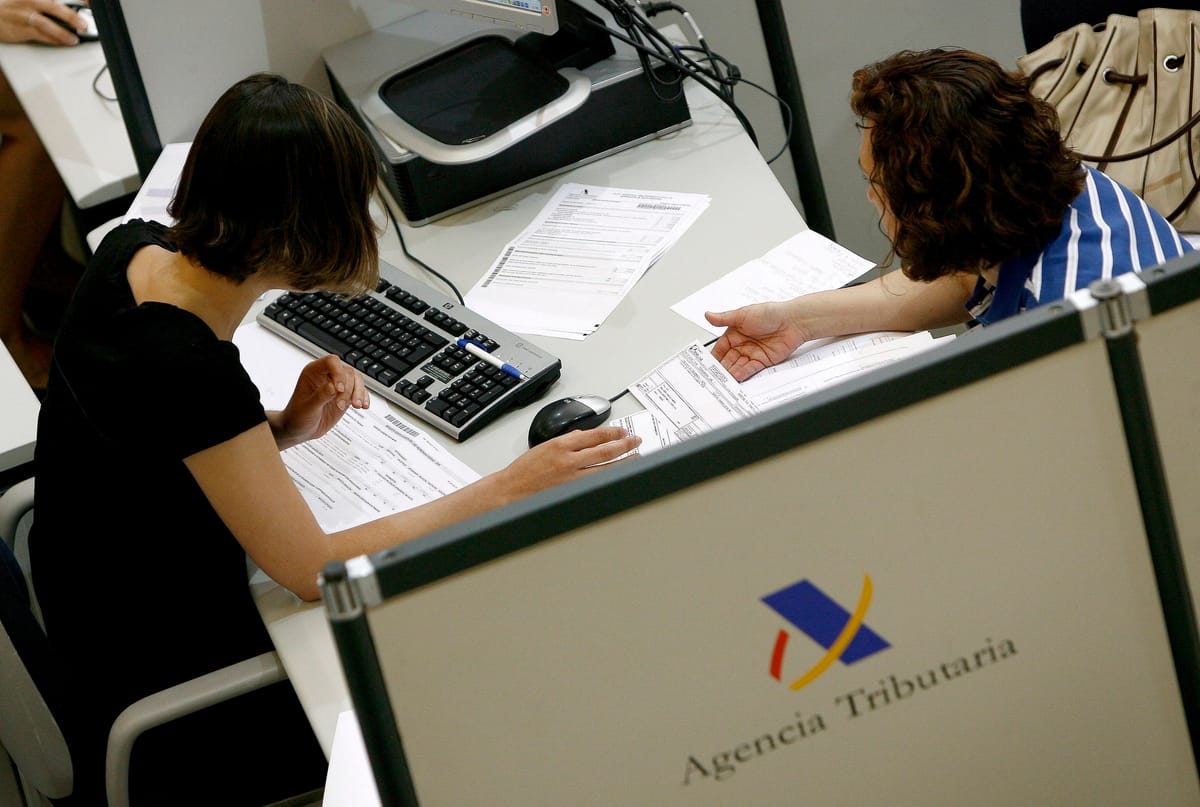 Imagen de archivo de la Agencia Tributaria. Foto: Alberto di Lolli/El Mundo