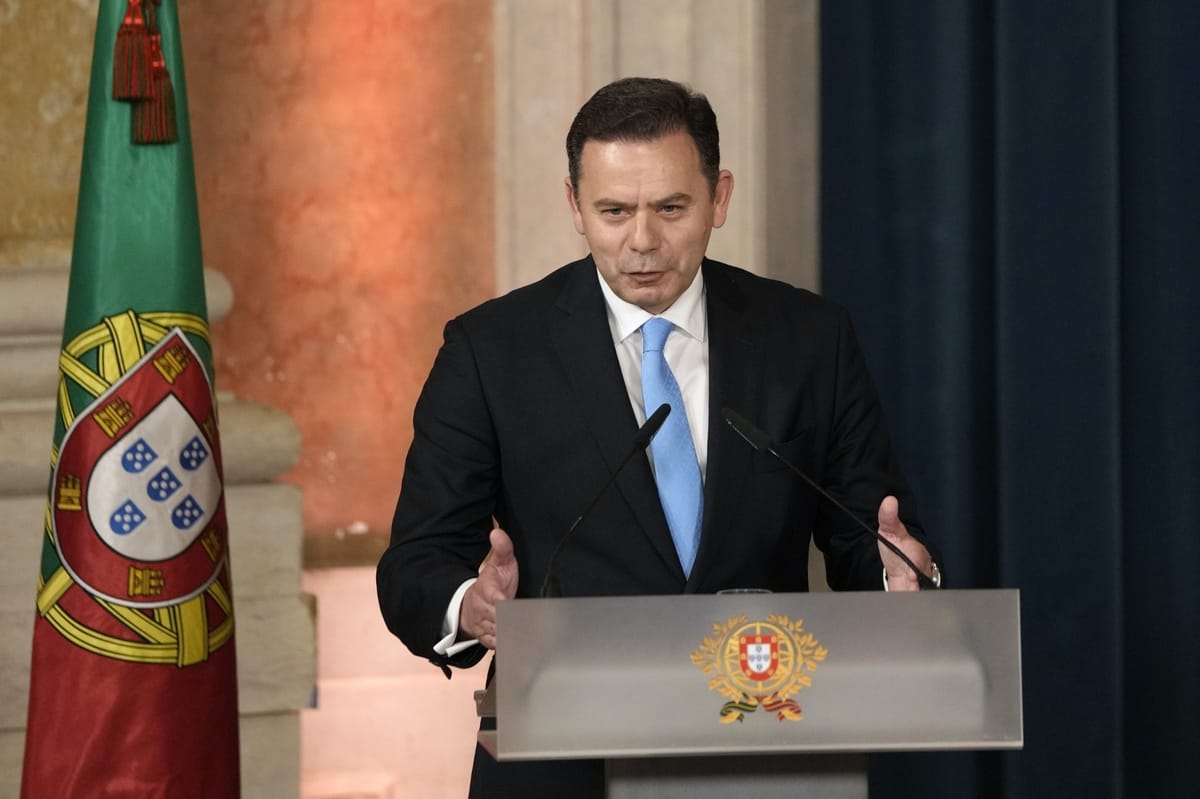 El Primer Ministro portugués, Luís Montenegro. Foto:elmundo.es