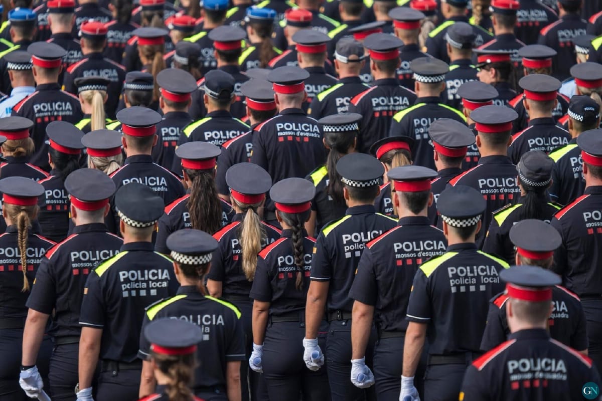 Imagen de archivo de Mossos d'Esquadra y Policía Local. Foto: gironanoticies.com