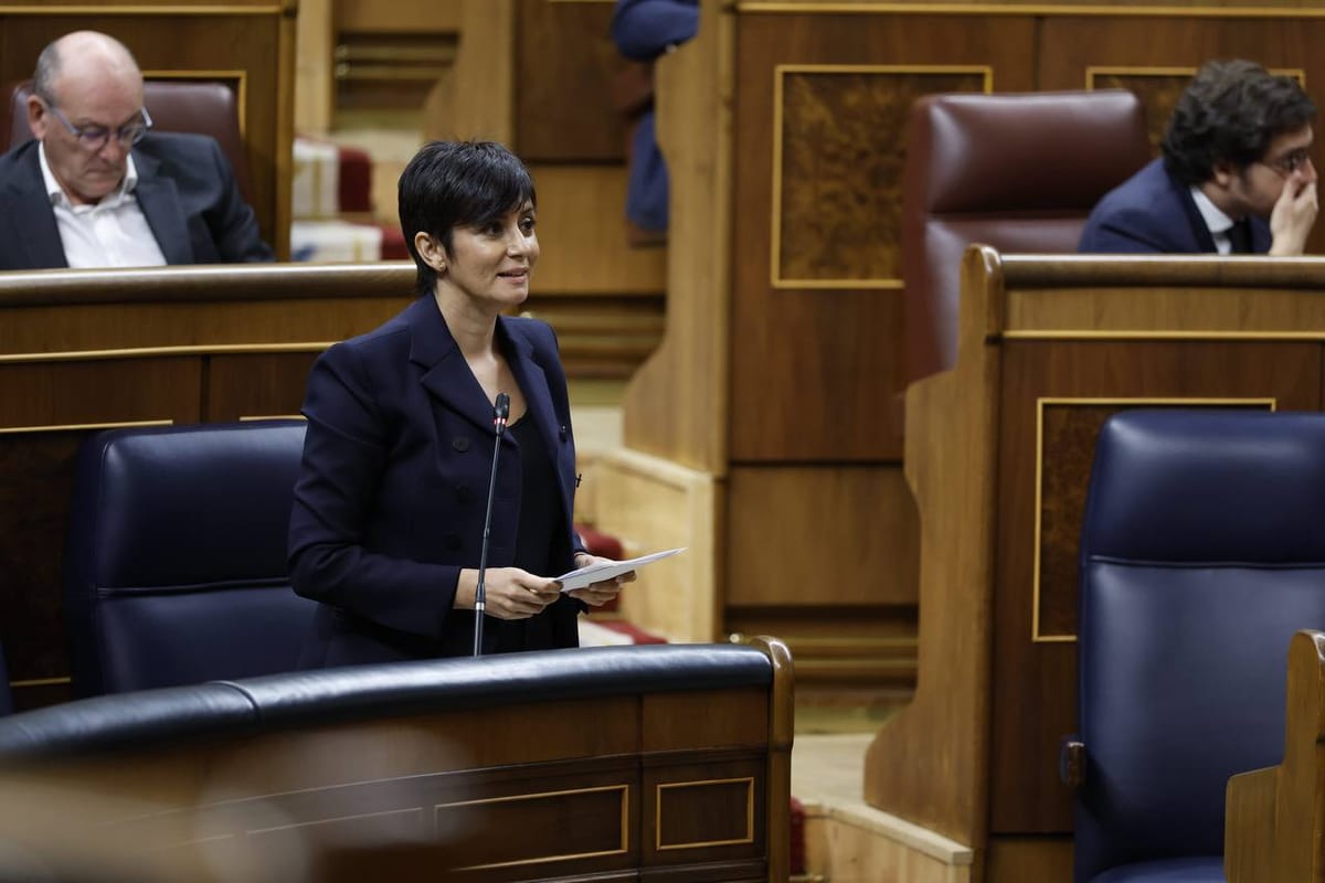 Imagen de archivo de la ministra de Vivienda Isabel Rodríguez en el Congreso de los Diputados. Foto: congreso.es