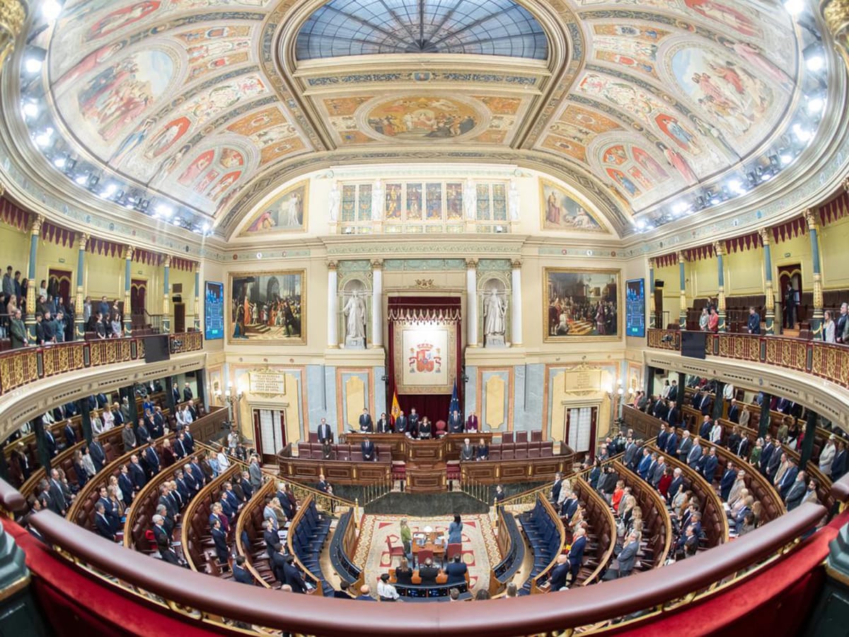 Imagen de archivo de la sesión plenaria del Congreso del 11 de noviembre. Foto: congreso.es
