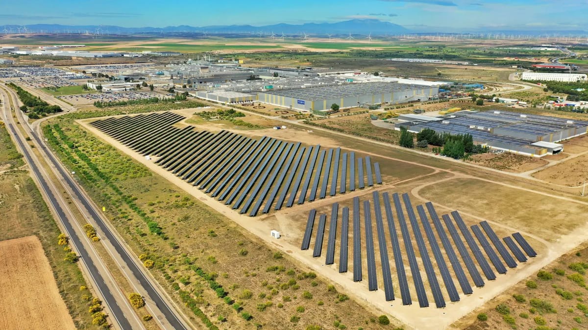 Plano de la planta de Stellantis y CATL en Figueruelas (Zaragoza). Foto: Stellantis