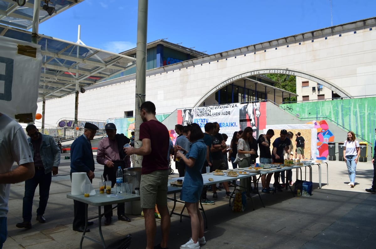 Denuncian un veto político contra el Movimiento Socialista en Donostia
