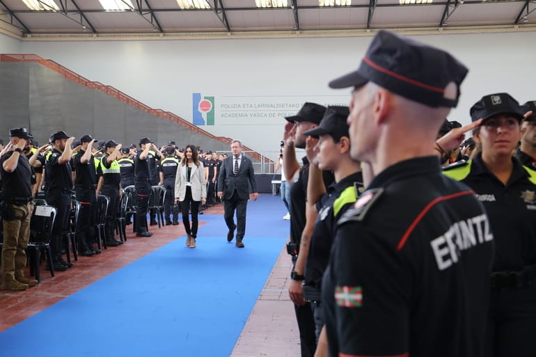 Imagen de archivo de la Academia de Policía de Arkaute. Foto: Irekia