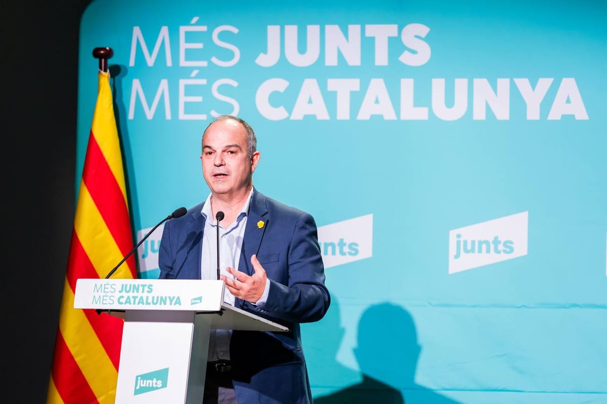 Imagen de archivo de Jordi Turull, secretario general de Junts per Catalunya. Foto: @JuntsXCat (X)