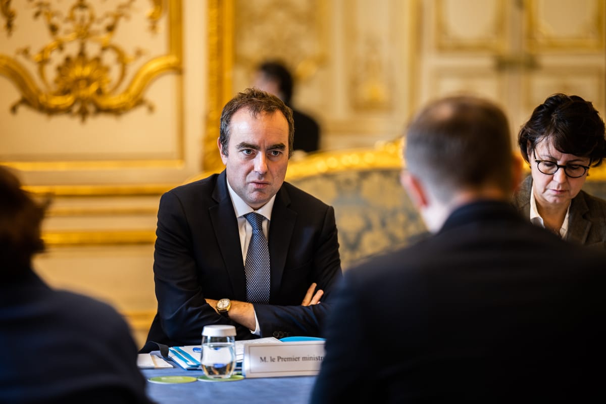 Imagen de archivo de Sébastien Lecornu, primer ministro francés. Foto: @SebLecornu (X)
