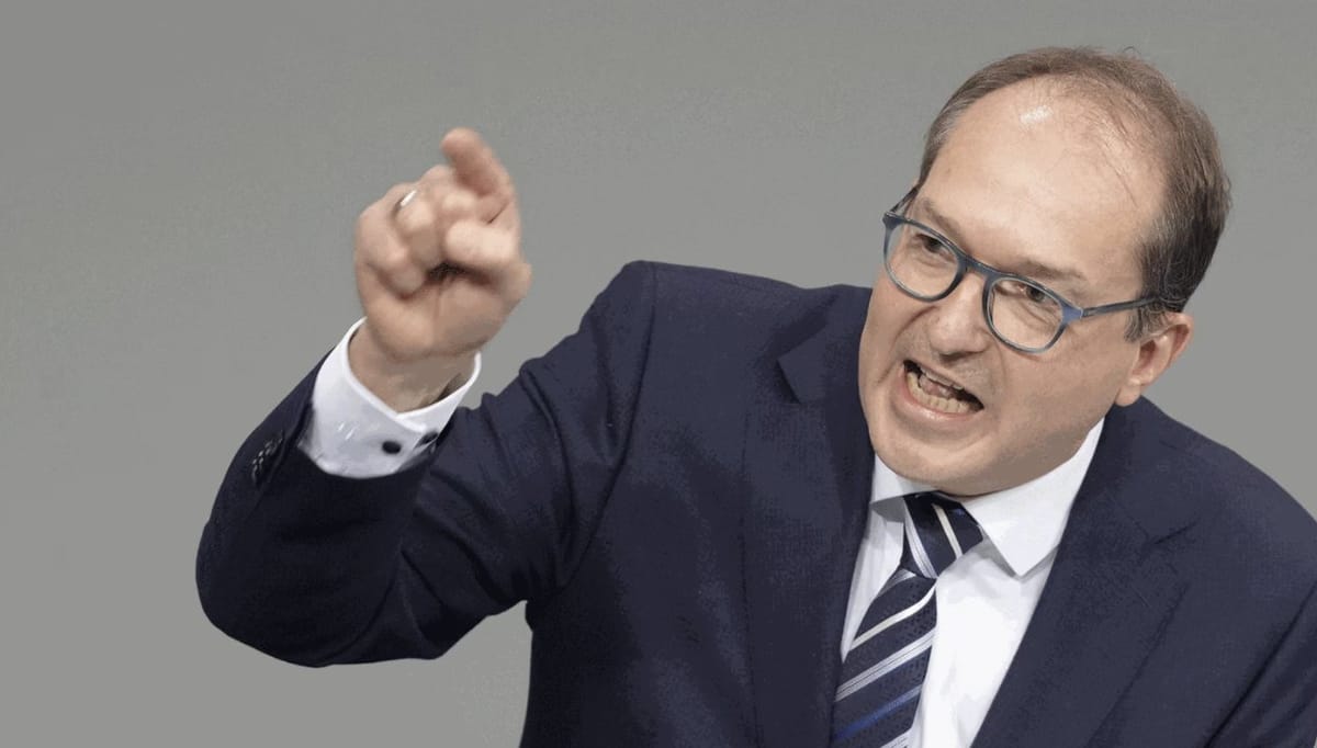 El ministro del Interior de Alemania, Alexander Dobrindt. Foto: N/D