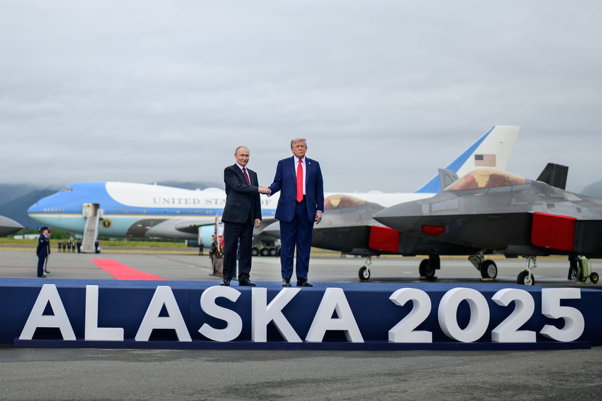 Imagen de archivo de Putin y Trump en Alaska el pasado agosto. Foto: The White House