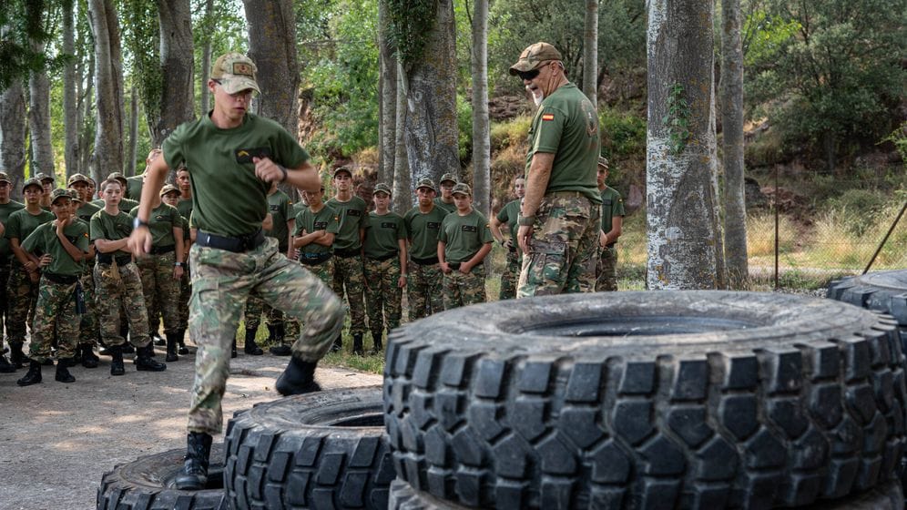 Imagen del campamento "cívico-militar" 'El Cid'. Foto: solocampamentos.com