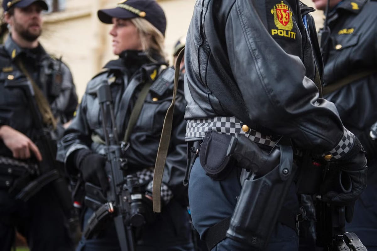 Imagen de archivo de la policía noruega. Foto: Getty