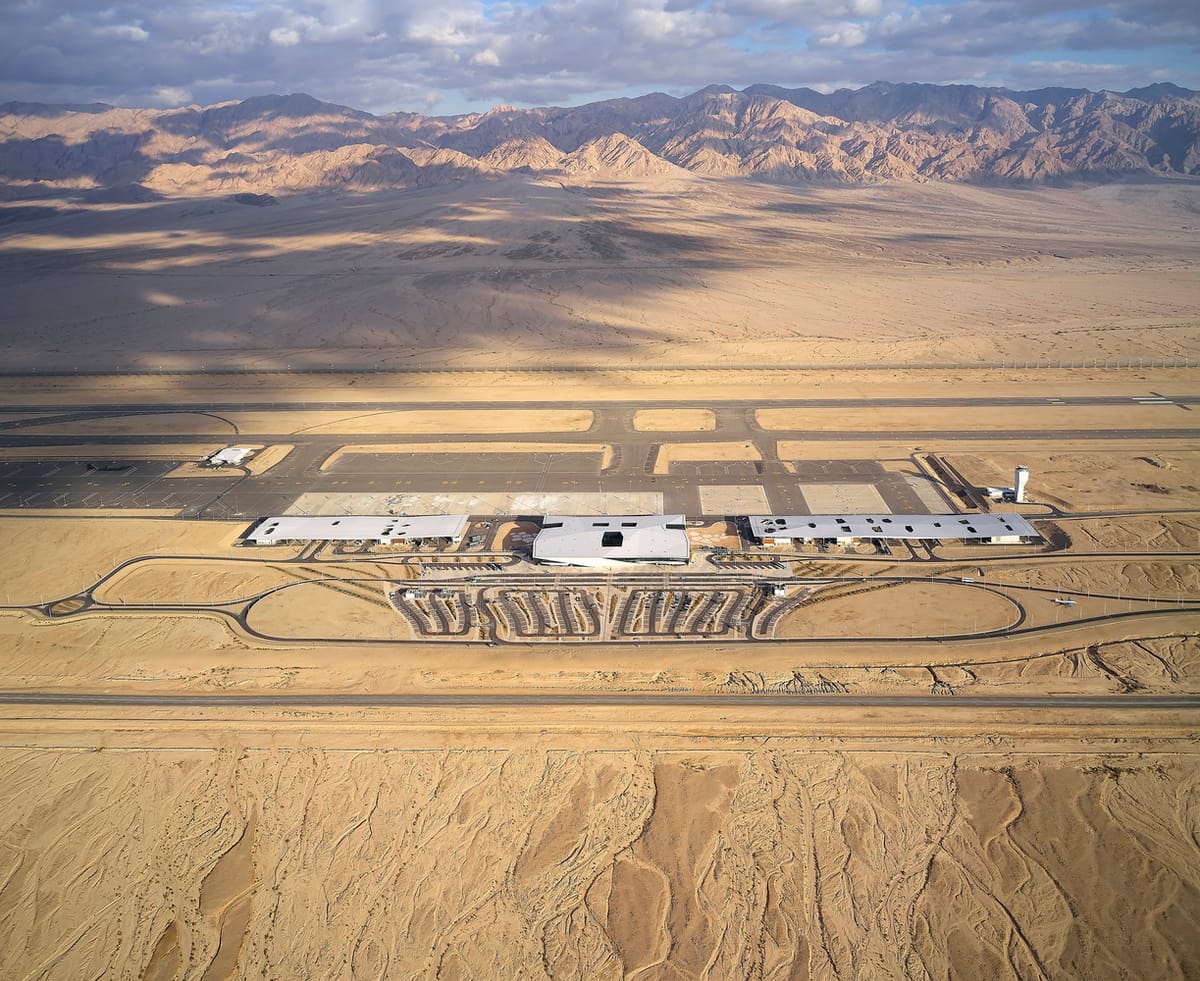 Imagen de archivo del aeropuerto militar israelí de Ramonaeropuerto militar israelí de Ramon (Palestina ocupada). Foto: ramon.airportsworld.org
