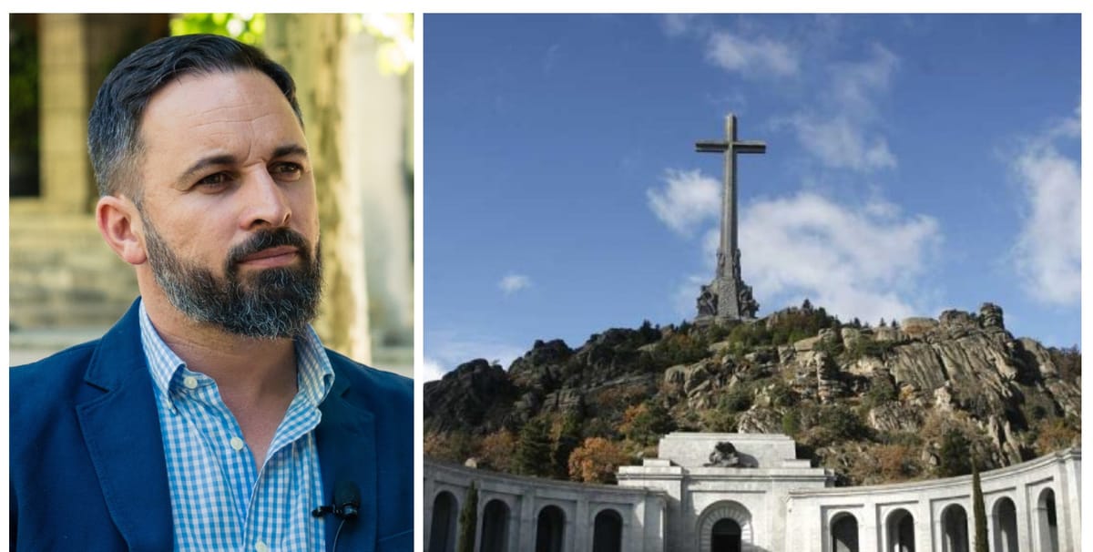 Abascal acusa al Gobierno de  convertir el Valle de los Caídos en "templo masónico"