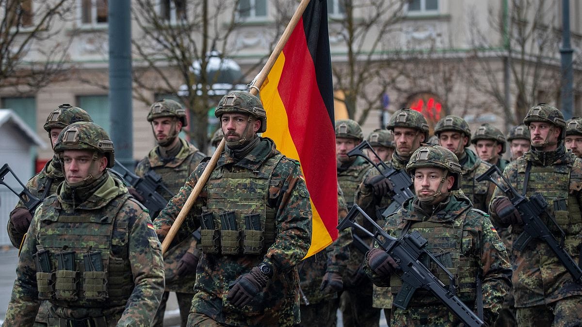 Imagen de archivo de militares alemanes. Foto: AP Photo/Mindaugas Kulbis