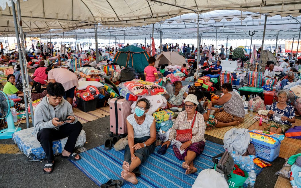 Imagen de desplazados por el conflicto fronterizo. Foto: rnz.co.nz