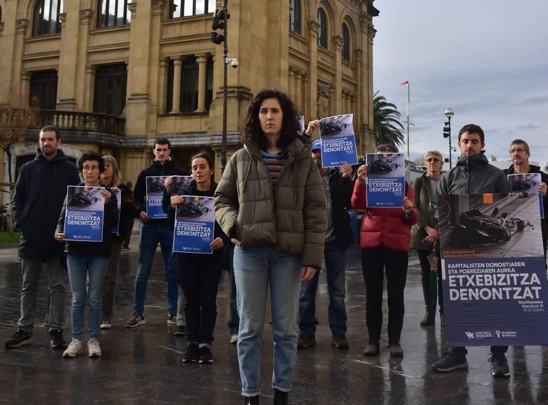 Imagen de la rueda de prensa del Sindicato. Foto: @Kontseilua_Don (X)