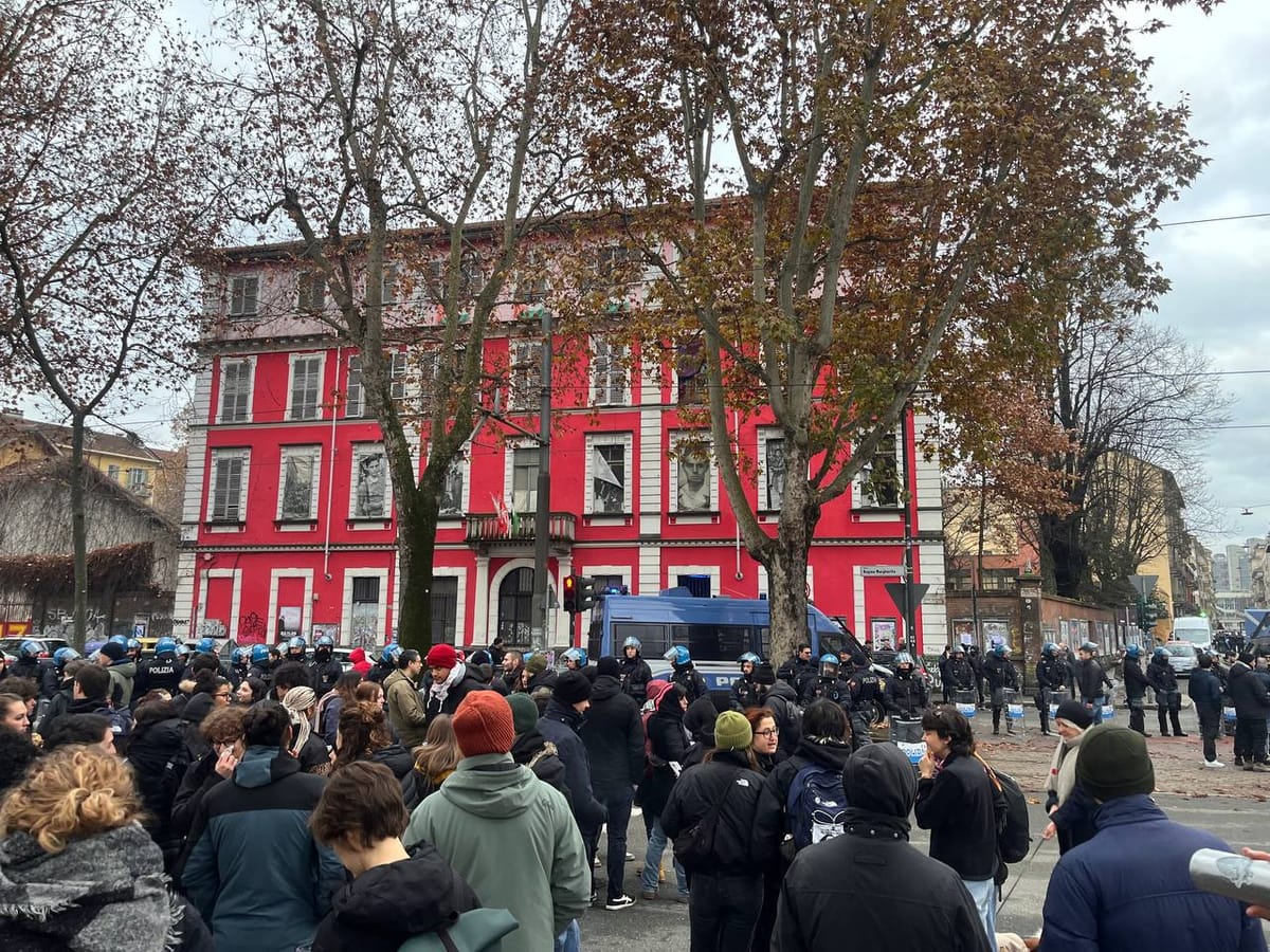 Desalojado el CSO Askatasuna de Turín