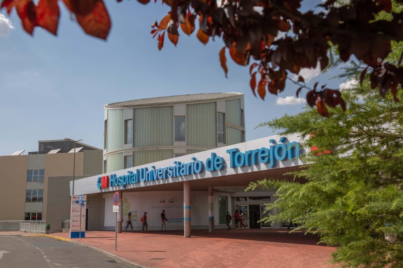 Imagen de archivo del Hospital de Torrejón. Foto: riberasalud.com
