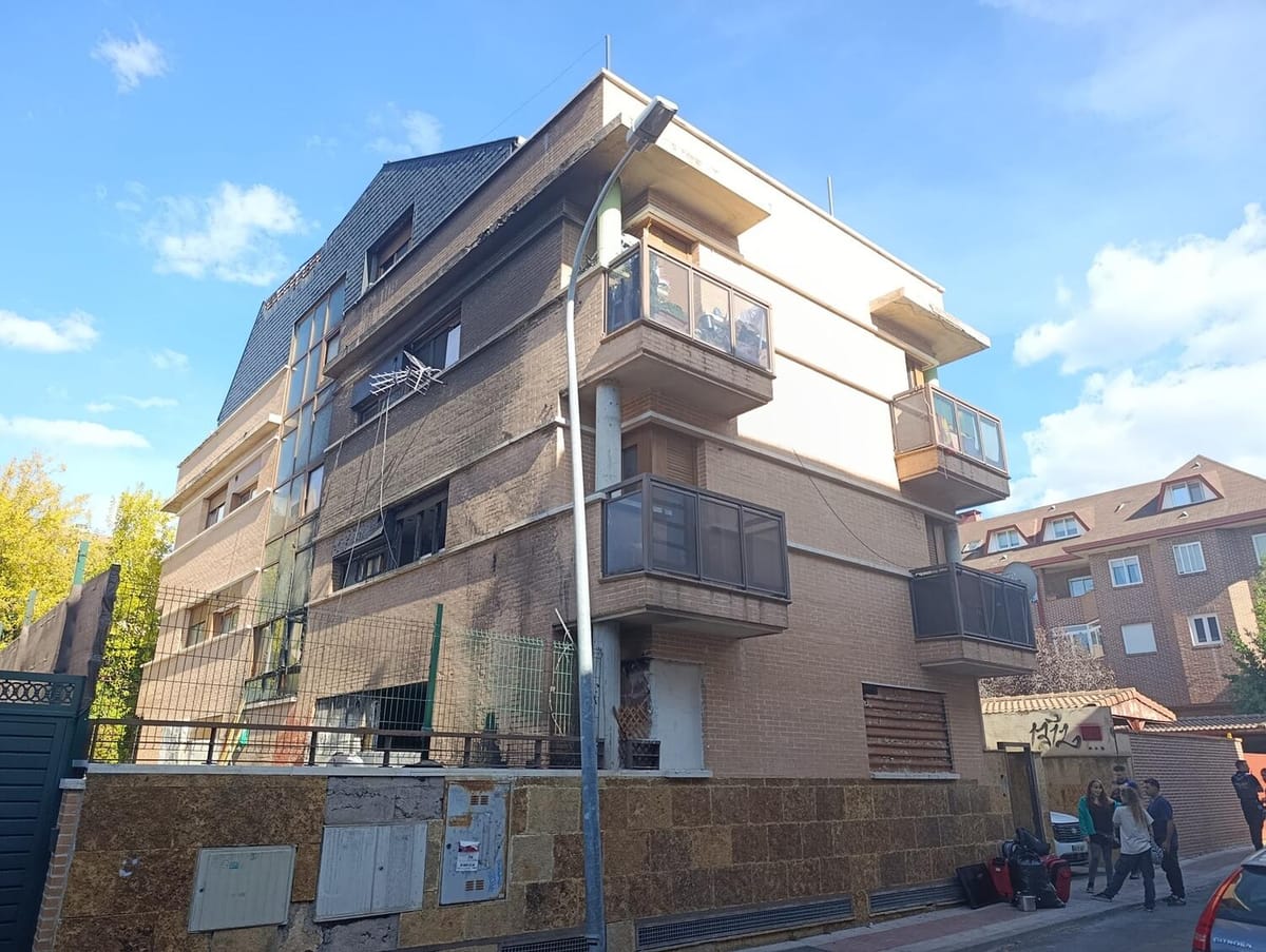 Bloque de pisos del que Montse fue desahuciada. Foto: elsaltodiario.com