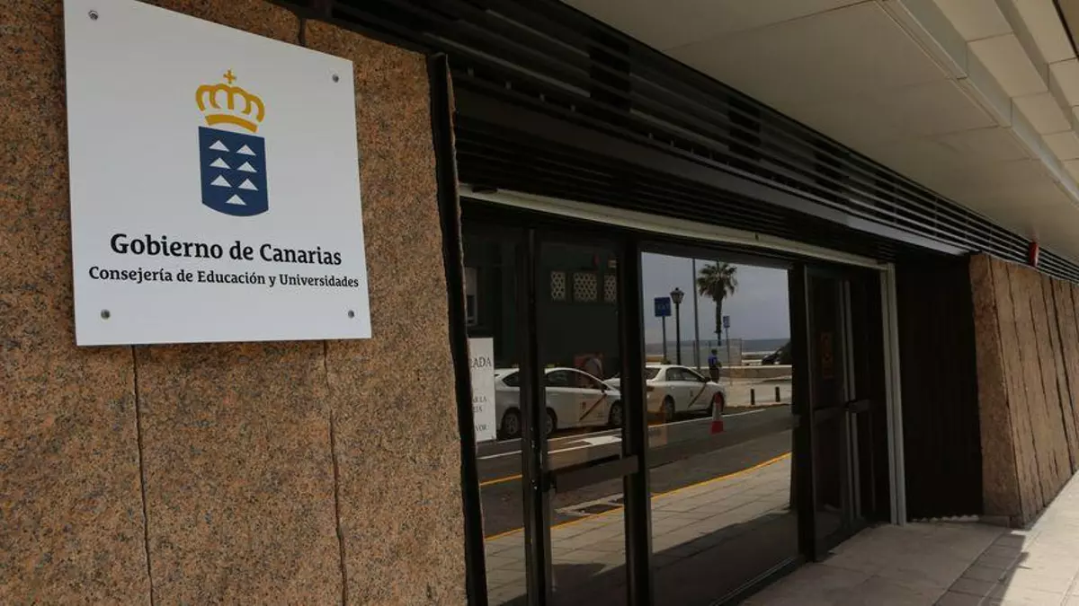 Imagen de archivo de la Consejería de Educación y Universidades del Gobierno de Canarias. Foto: Alejandro Ramos/elDiario.es