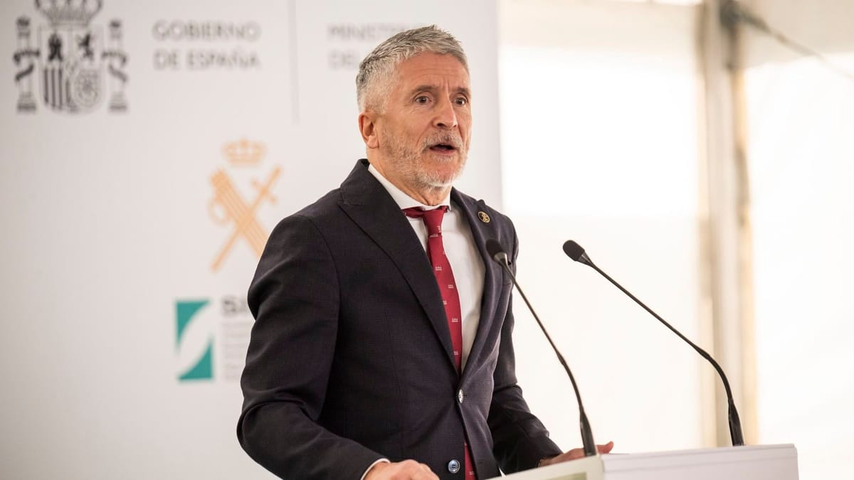 Fernando Grande Marlaska, ministro del Interior español. Foto: telecinco.es