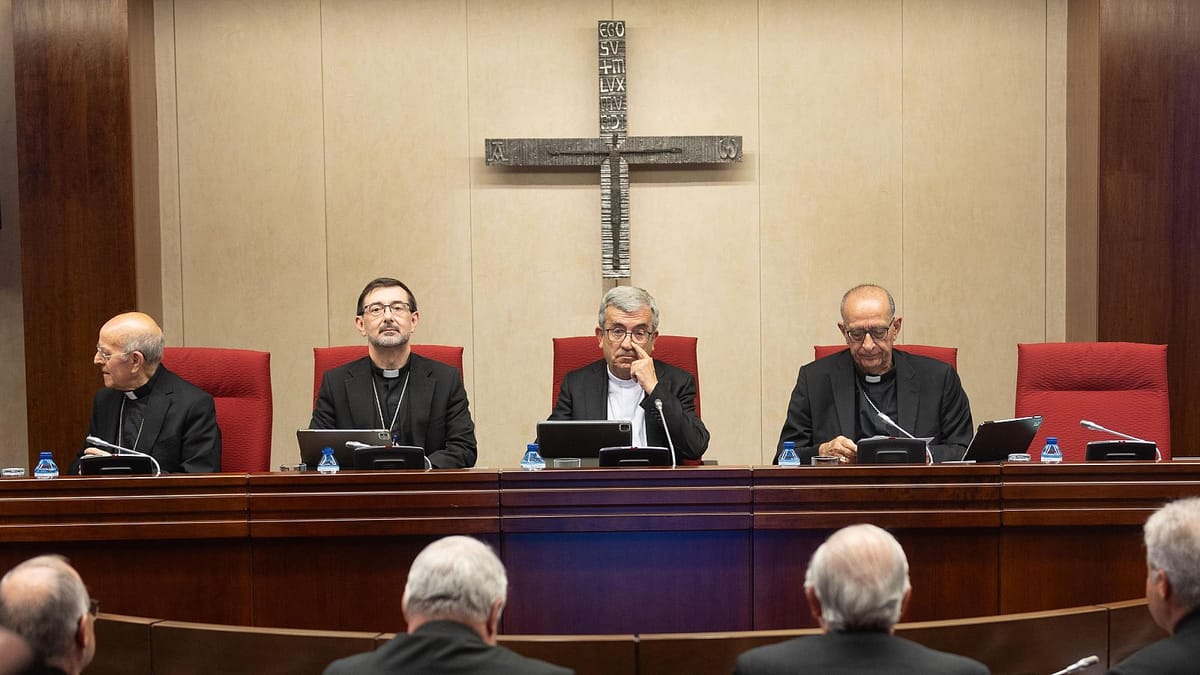Imagen de archivo de miembros de la Conferencia Episcopal española. Foto: rtve.es