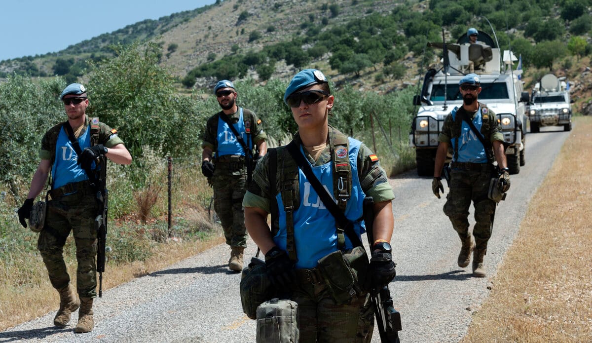 Soldados españoles parte de la UNIFIL. Foto: unifil.unmissions.org
