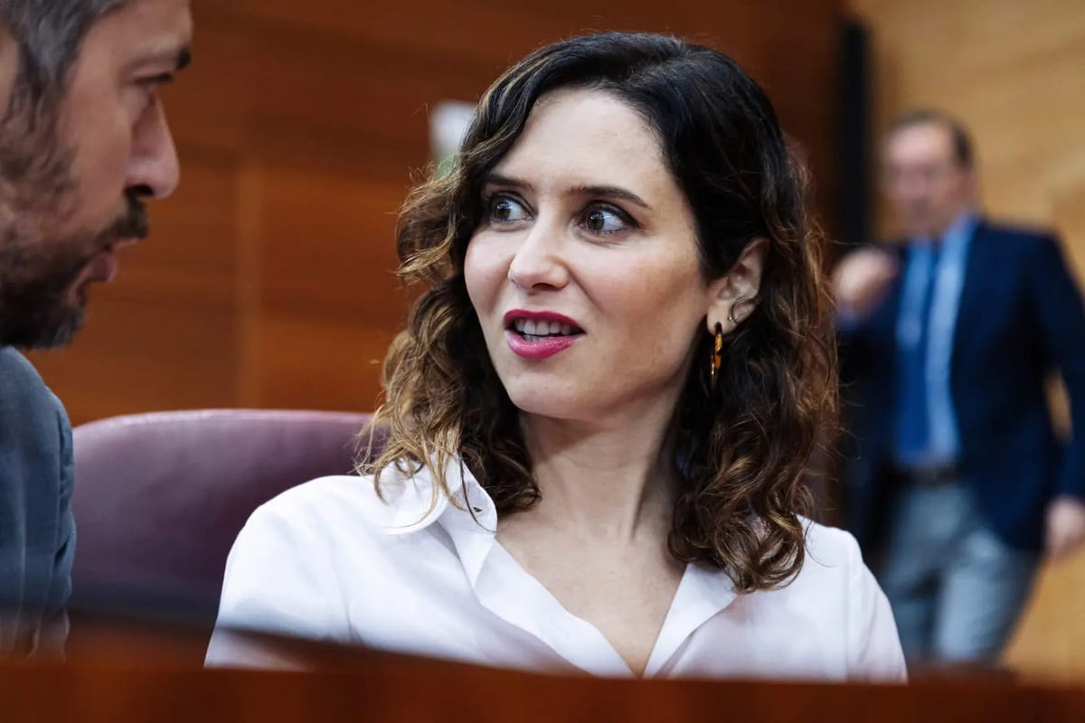 Imagen de archivo de Isabel Díaz Ayuso, presidenta de la Comunidad de Madrid. Foto: vía elconfidencialdigital.com