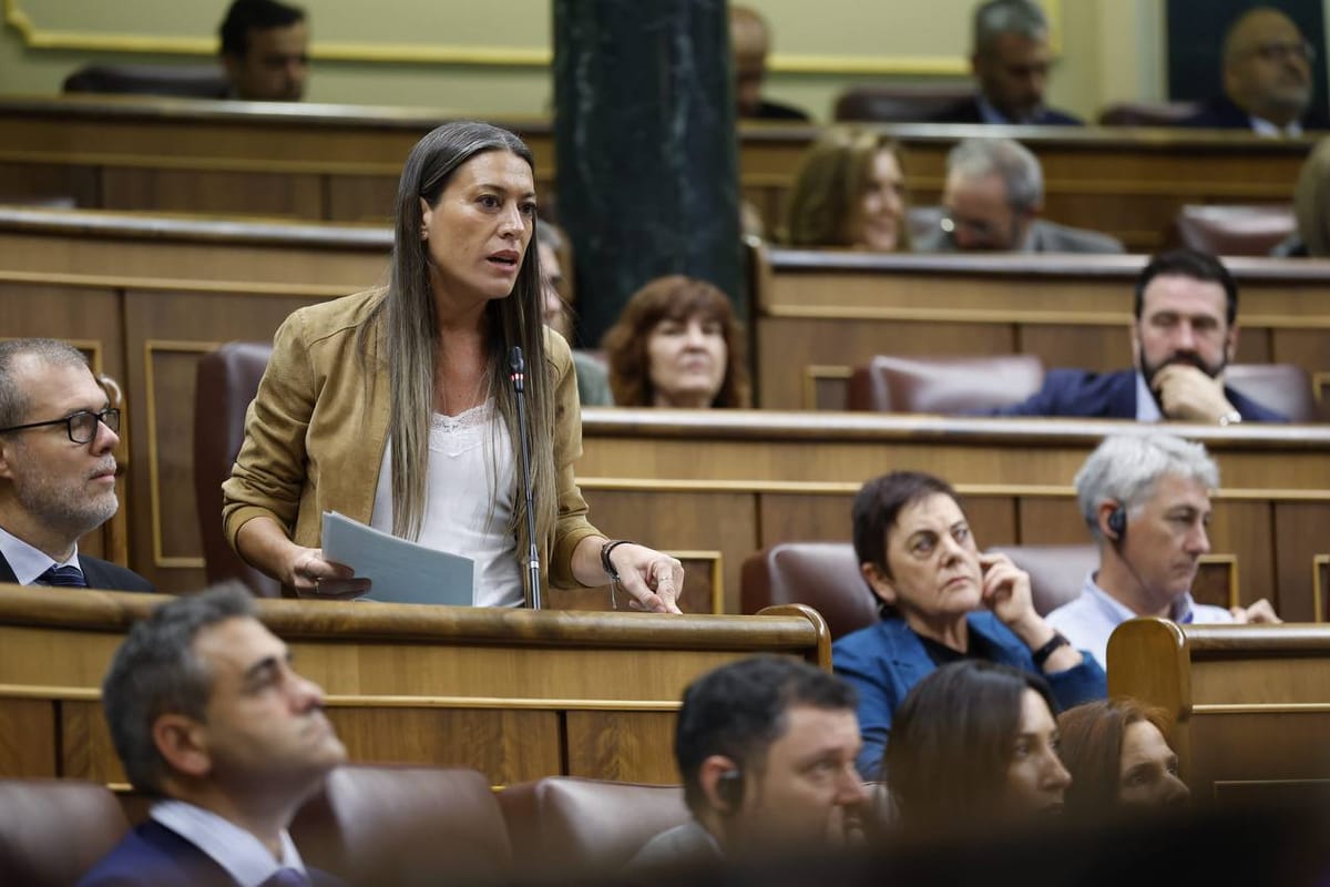 Imagen de archivo de Míriam Nogueras, portavoz de Junts en el Congreso. Foto: congreso.es
