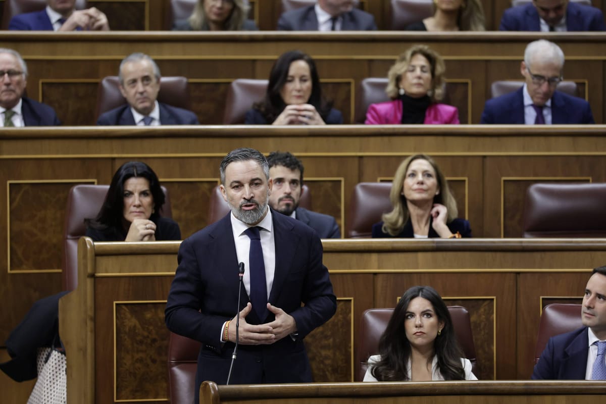 Imagen de archivo de Santiago Abascal. Foto: congreso.es