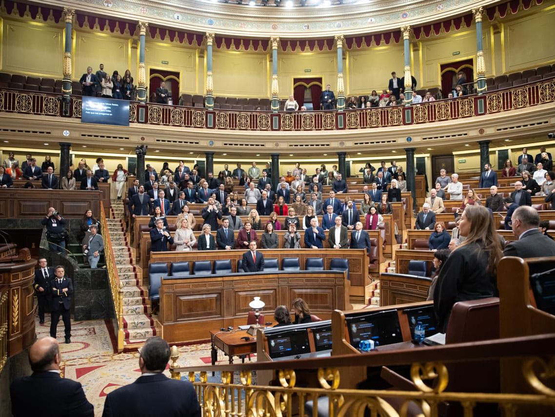 Imagen de archivo de una sesión en el Congreso de los Diputados. Foto: congreso.es