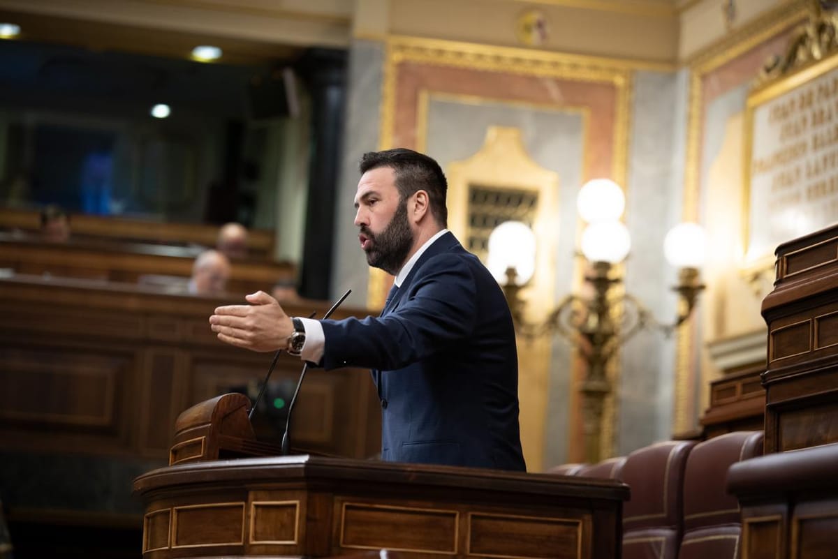 Imagen de archivo de Jon Iñarritu (EH Bildu) en el Congreso de los Diputados. Foto: congreso.es