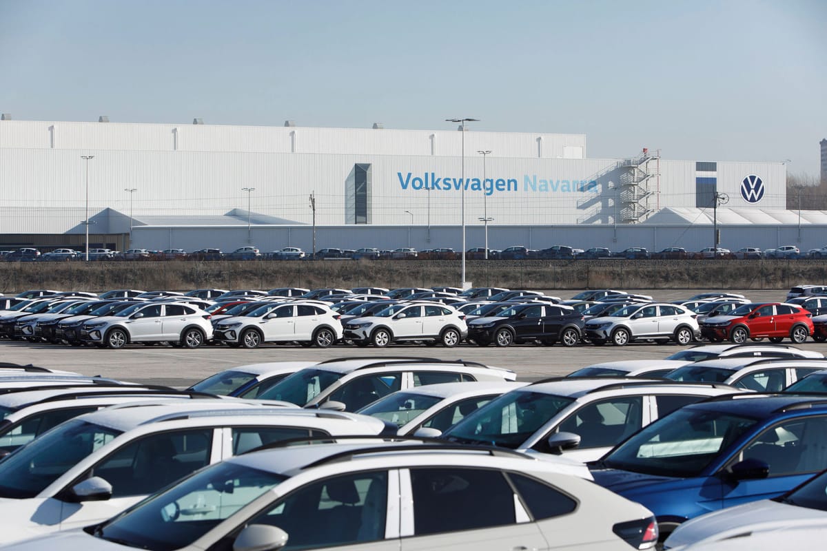 Imagen de archivo de la planta de Volkswagen Navarra en Landaben. Foto: Volkswagen