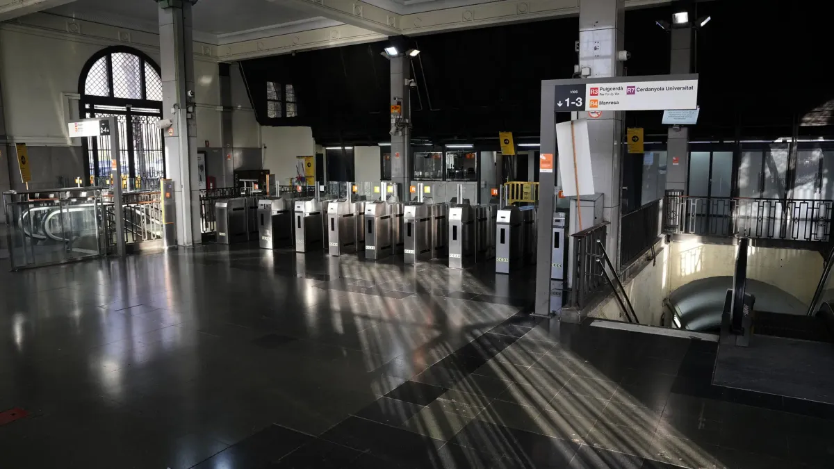 La Estación de Fabra i Puig de Barcelona. Foto: Alejandro García