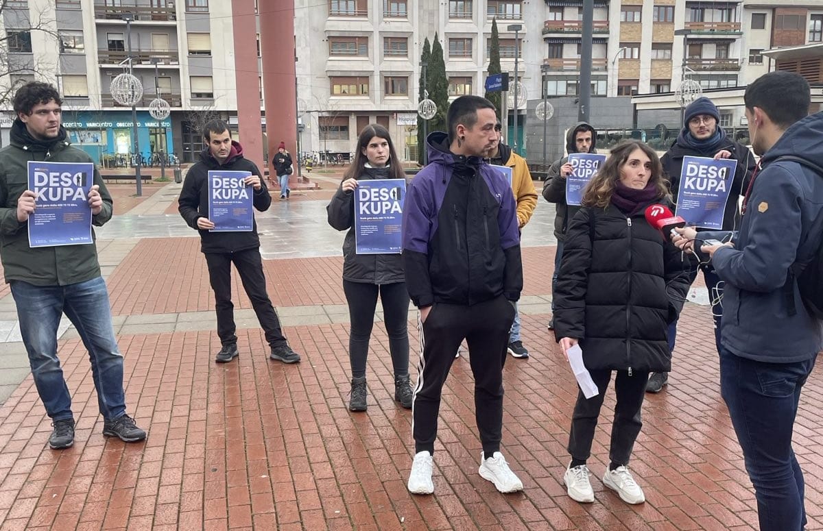Desokupas en el centro de Gasteiz